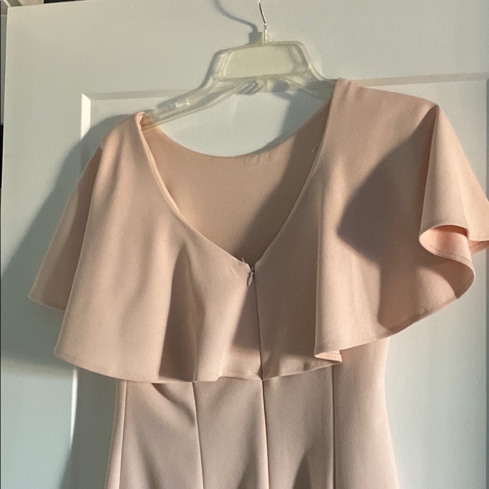 Calvin Klein Flutter Sleeve Sheath Dress